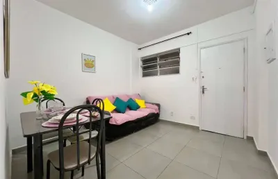 Apto 1 dorm, prédio frente mar, 40 m² de área útil. bairro: aviação.