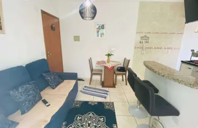 Apto 01 dorm, 42 m² de área útil, sacada e vista livre. bairro: boqueirão.