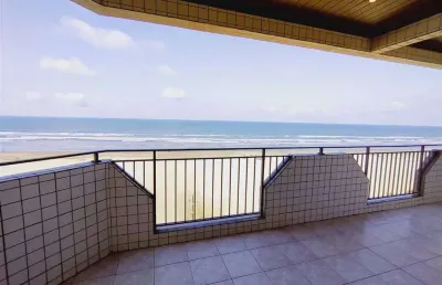 Apto de 3 dorm c/ 3 suítes, vista mar, 190  m² de área útil. bairro: aviação.