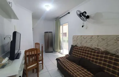 Apto 1 dorm c/ sacada, 51,74 m², lazer na cobertura. bairro: canto do forte.