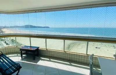 Apto de 3 dorm c/ 3 suítes, frente mar, 173 m² de área útil. bairro: aviação.