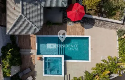 Residência exclusiva com 6 suítes em condomínio de alto padrão – itatiba/sp