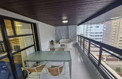 Apartamento com 4 dormitórios à venda, 190 m² por r$ 1.500.000,00 - barra funda - guarujá/sp
