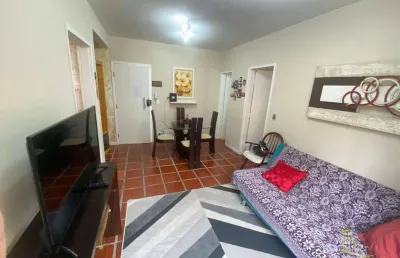 Apartamento com 1 dormitório, 56 m² - venda por r$ 225.000,00 ou aluguel por r$ 2.200 (pacote) - enseada - guarujá/sp