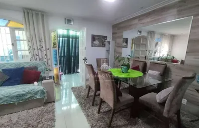 Sobrado com 3 dormitórios + edícula à venda, 208 m² por r$ 800.000,00 - vila alice (vicente de carvalho) - guarujá/sp