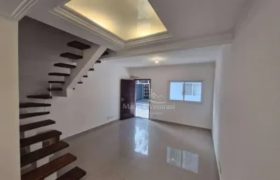 Sobrado tríplex com 3 dormitórios, 110 m² - venda por r$ 550.000,00 ou aluguel por r$ 3.900/mês - jardim las palmas - guarujá/sp