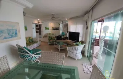 Cobertura com 3 dormitórios à venda, 193 m² por r$ 750.000,00 - tombo - guarujá/sp