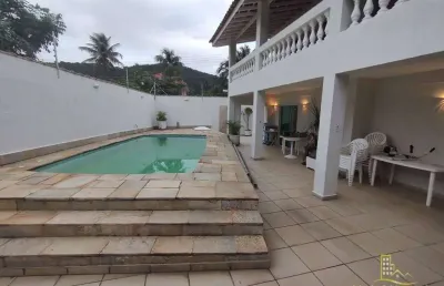 Sobrado com 4 dormitórios à venda, 273 m² por r$ 1.400.000,00 - guaiuba - guarujá/sp