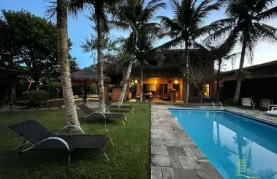 Sobrado com 5 dormitórios à venda, 420 m² por r$ 1.800.000,00 - guaiuba - guarujá/sp