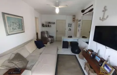 Apartamento com 2 dormitórios à venda, 65 m² por r$ 590.000,00 - tombo - guarujá/sp