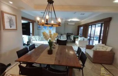 Cobertura com 3 dormitórios à venda, 200 m² por r$ 1.500.000,00 - tombo - guarujá/sp
