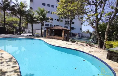 Apartamento com 2 dormitórios à venda, 70 m² por r$ 615.000,00 - praia do tombo - guarujá/sp