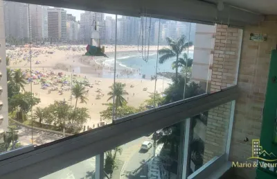 Apartamento com 3 dormitórios à venda, 117 m² por r$ 1.600.000,00 - astúrias - guarujá/sp
