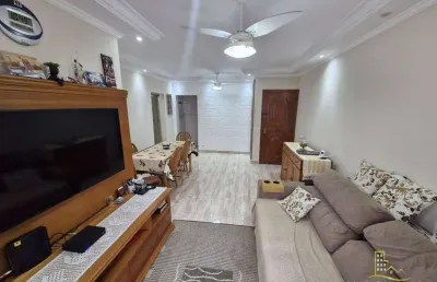 Apartamento com 3 dormitórios à venda, 95 m² por r$ 670.000,00 - pitangueiras - guarujá/sp