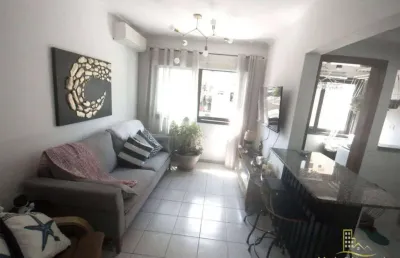 Apartamento com 1 dormitório à venda, 48 m² por r$ 350.000,00 - tombo - guarujá/sp