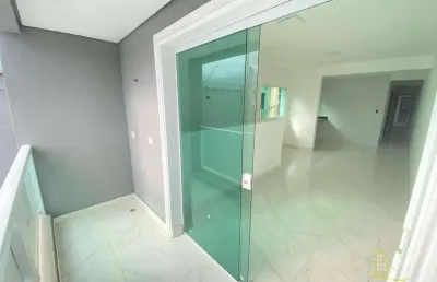 Casas sobrepostas novas com 3 dormitórios à venda, 75 m² a partir de  r$ 400.000,00- vila santa rosa - guarujá/sp