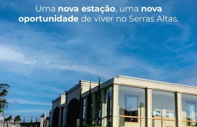 Terreno em condomínio fechado à venda no Bortolan Norte II, Poços de Caldas 