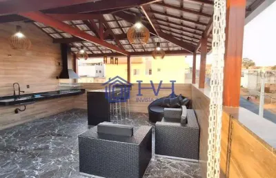 Cobertura com 2 quartos à venda no parque xangri-lá, contagem  por r$ 583.000