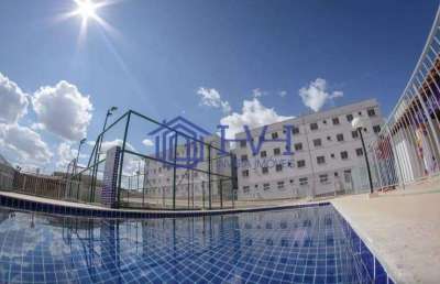 Apartamento com 2 quartos à venda no felixlândia (justinópolis), ribeirão das neves  por r$ 180.000