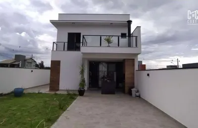 Casa sobrado em indaiatuba, condomínio piemonte com 3 suítes - 200 m²