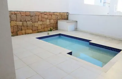 Casa sobrado em indaiatuba, condomínio panorama com 4 suítes - 310 m²