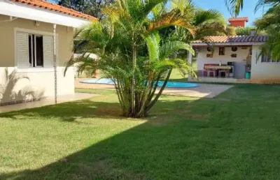Chácara térrea em indaiatuba, terras de itaici com 3 quartos - 290 m²