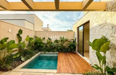 Casa térrea em indaiatuba, condomínio viena com 3 suítes - 160 m²