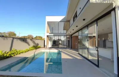 Sobrado em indaiatuba, condomínio helvétia park ii com 5 suítes - 450,00 m²