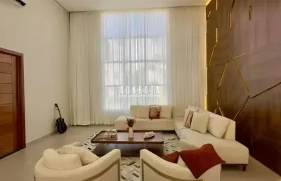 Casa térrea em indaiatuba, condomínio jardins di roma com 3 suítes - 182m²