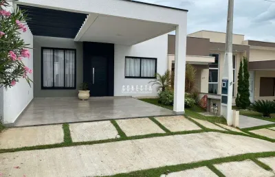 Casa térrea em indaiatuba, condomínio vila rica com 2 suítes - 122 m²