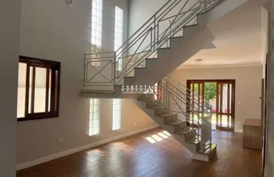Casa térrea em indaiatuba, vila avaí com 4 suítes -  294 m²