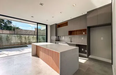Sobrado, condomínio residencial milano com 4 suítes - 299 m²