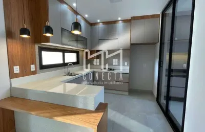 Casa térrea indaiatuba, condomínio jardim park vista real com 3 dorms - 139 m²