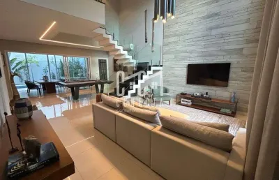 Casa em indaiatuba, condomínio jardins di roma com 3 suites - 251 m²