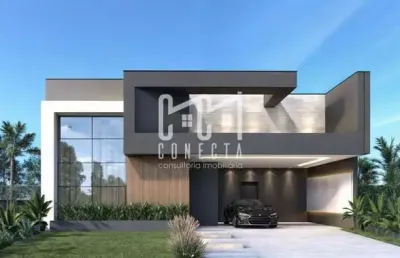 Casa térrea em indaiatuba, condomínio maria cândida com 3 suítes - 192 m²