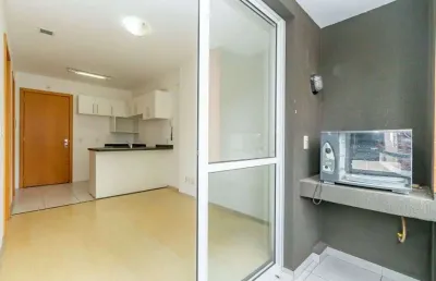 Apartamento 1 dormitório alugar, 48 m² por r$ 2.200 + taxas centro - curitiba