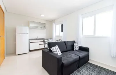 Apartamento com 1 dormitório para alugar, 31 m² por r$ 1.700,00 + taxas/mês - rebouças - curitiba/pr