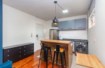 Studio com 1 dormitório para alugar, 31 m² por r$ 2.534,85/mês - mercês - curitiba/pr
