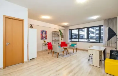 Sala para alugar, 43 m² por r$ 3.150/mês - cabral - curitiba/pr