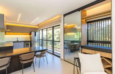 Apartamento com 1 dormitório à venda, 73 m² por r$ 883.900,00 - mossunguê - curitiba/pr