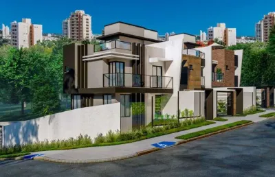 Sobrado com 3 dormitórios à venda, 172 m² por r$ 1.087.000,00 - santa cândida - curitiba/pr