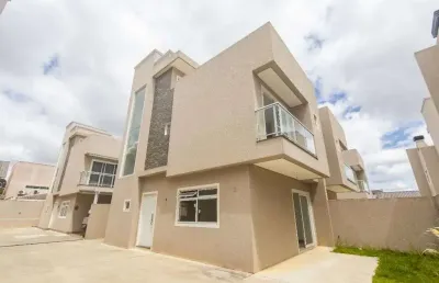 Sobrado novo com 3 dormitórios à venda, 115 m² por r$ 649.000 - bairro alto - curitiba/pr