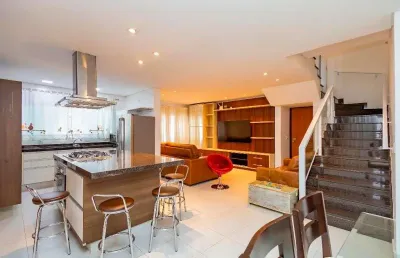 Casa à venda, 308 m² por r$ 3.090.000,00 - mossunguê - curitiba/pr