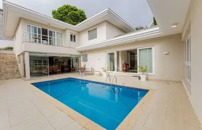 Casa com 4 dormitórios à venda, 501 m² por r$ 3.300.000,00 - taboão - curitiba/pr