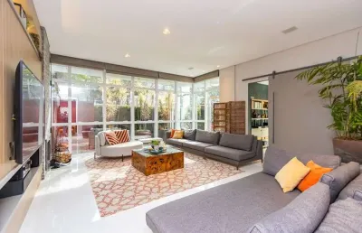 Apartamento garden com 3 dormitórios à venda, 252 m² por r$ 3.600.000,00 - alto da glória - curitiba/pr