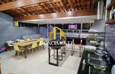 Cobertura à venda 3 quartos 1 suíte vila valparaíso santo andré 850.000,00