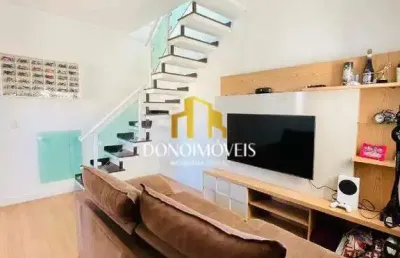 Cobertura à venda 3 quartos 1 suíte vila tibiriçá santo andré 420.000,00