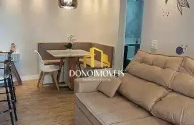 Apartamento à venda 2 quartos 1 suíte suit living planalto são bernardo do campo 465.000,00