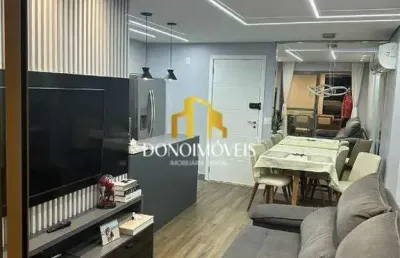 Apartamento à venda 2 quartos 1 suíte vila gilda santo andré 760.000,00