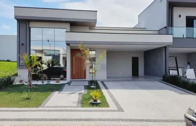 Casa à venda, nova, arquitetura moderna com três suítes, lazer completo, ao lado parque ecológico j